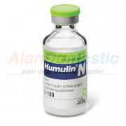 Humulin N, 1 vial, 10ml, 100 iu/ml..