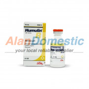 Humulin R, 1 vial, 10ml, 100 iu/ml..