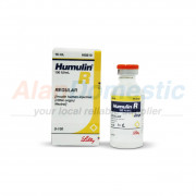 Humulin R, 1 vial, 10ml, 100 iu/ml..