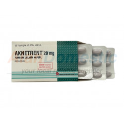 Aknetrent, 1 box, 30 soft capsules, 20 mg/capsules
