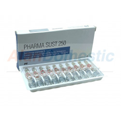 Pharmacom Pharma Sust 250, 1 box, 10 ampoules, 250 mg/ml